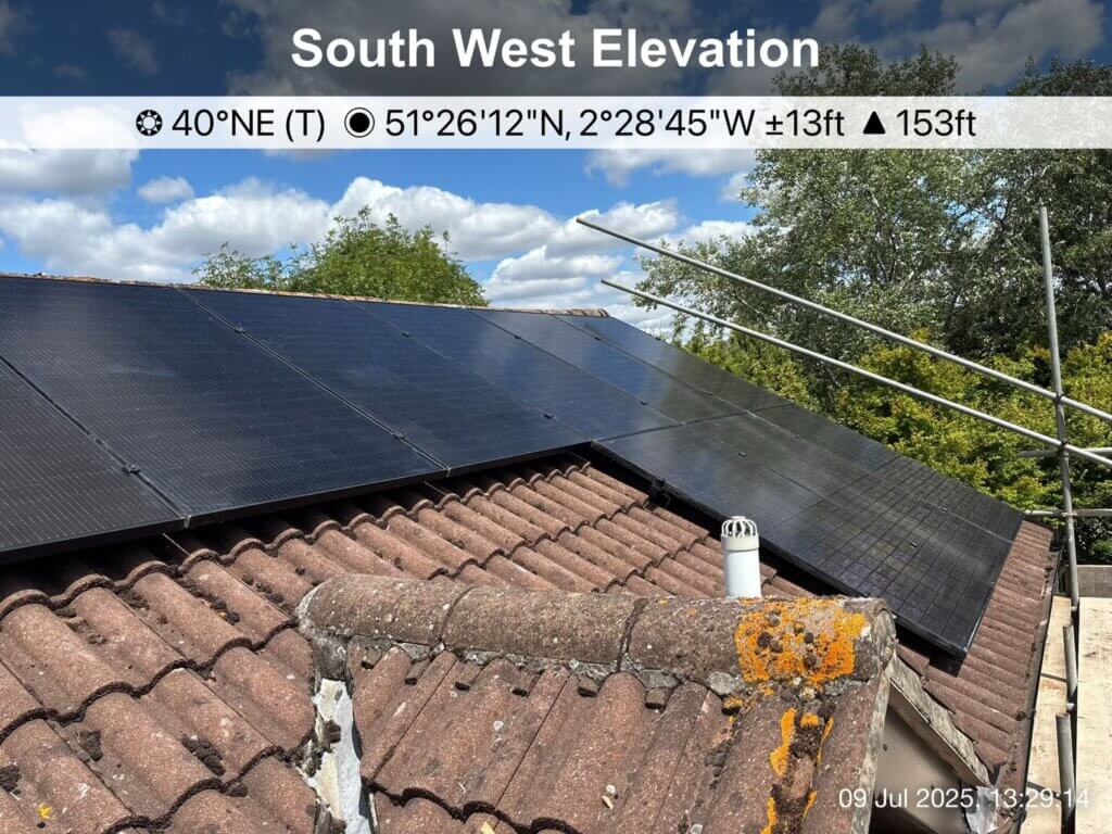 Solar panel installers Longwell Green