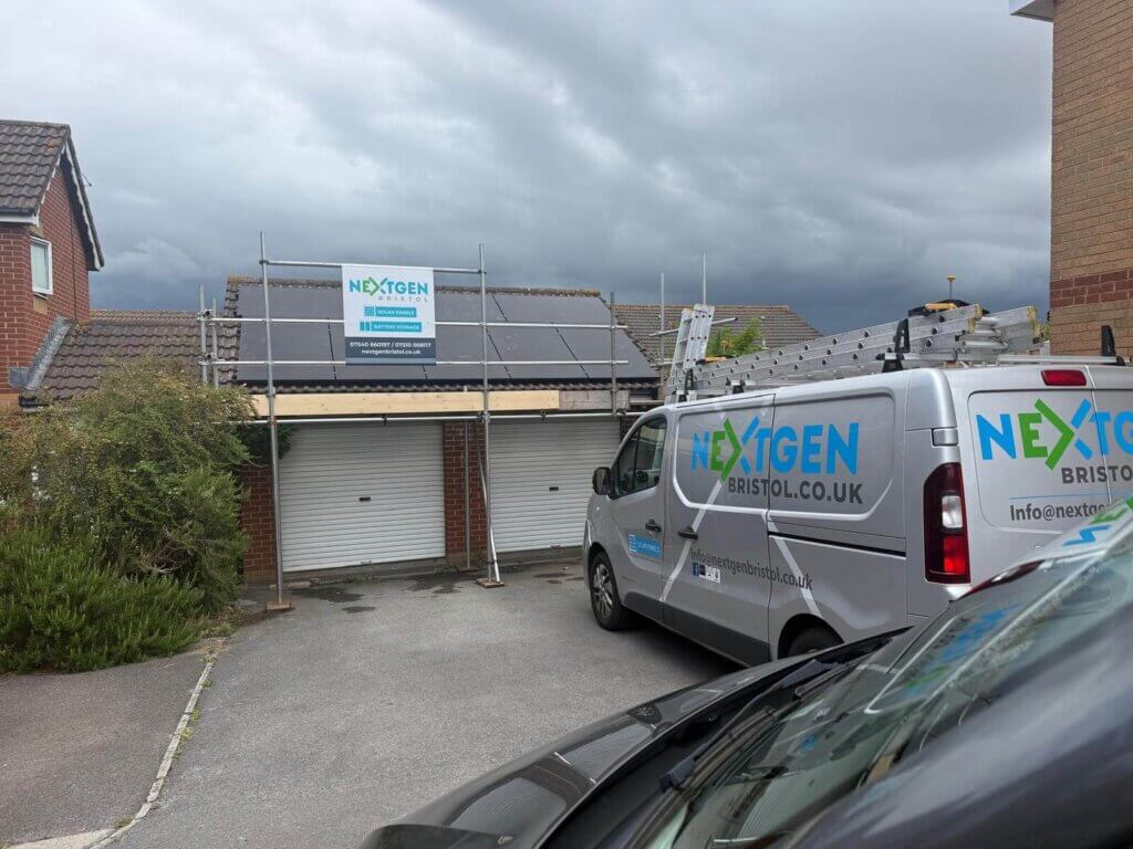 solar panel installation Bradley Stoke Bristol BS32
