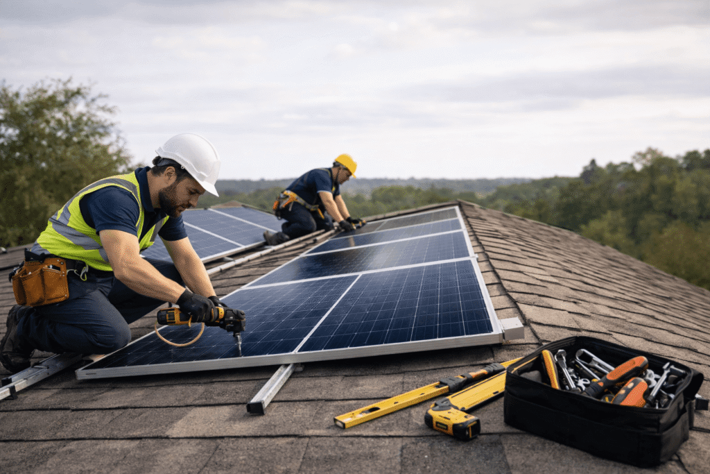 solar panel installer Bath