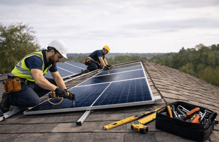 solar panel installer Bath
